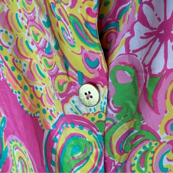 Lilly Pulitzer 100% Silk Tank Top - Picture 8 of 10